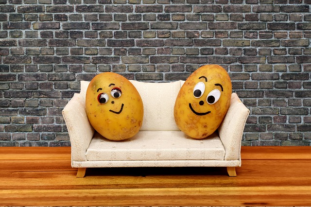brambory na sedačce